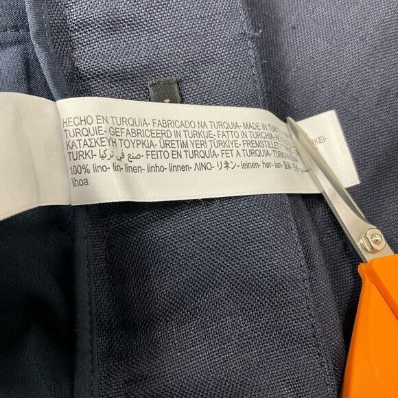 MASSIMO DUTTI 100% Linen Dress Pants - Picture 6 of 8